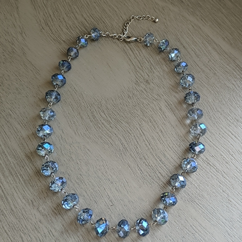 Vintage 90s/00s Blue Stone Necklace